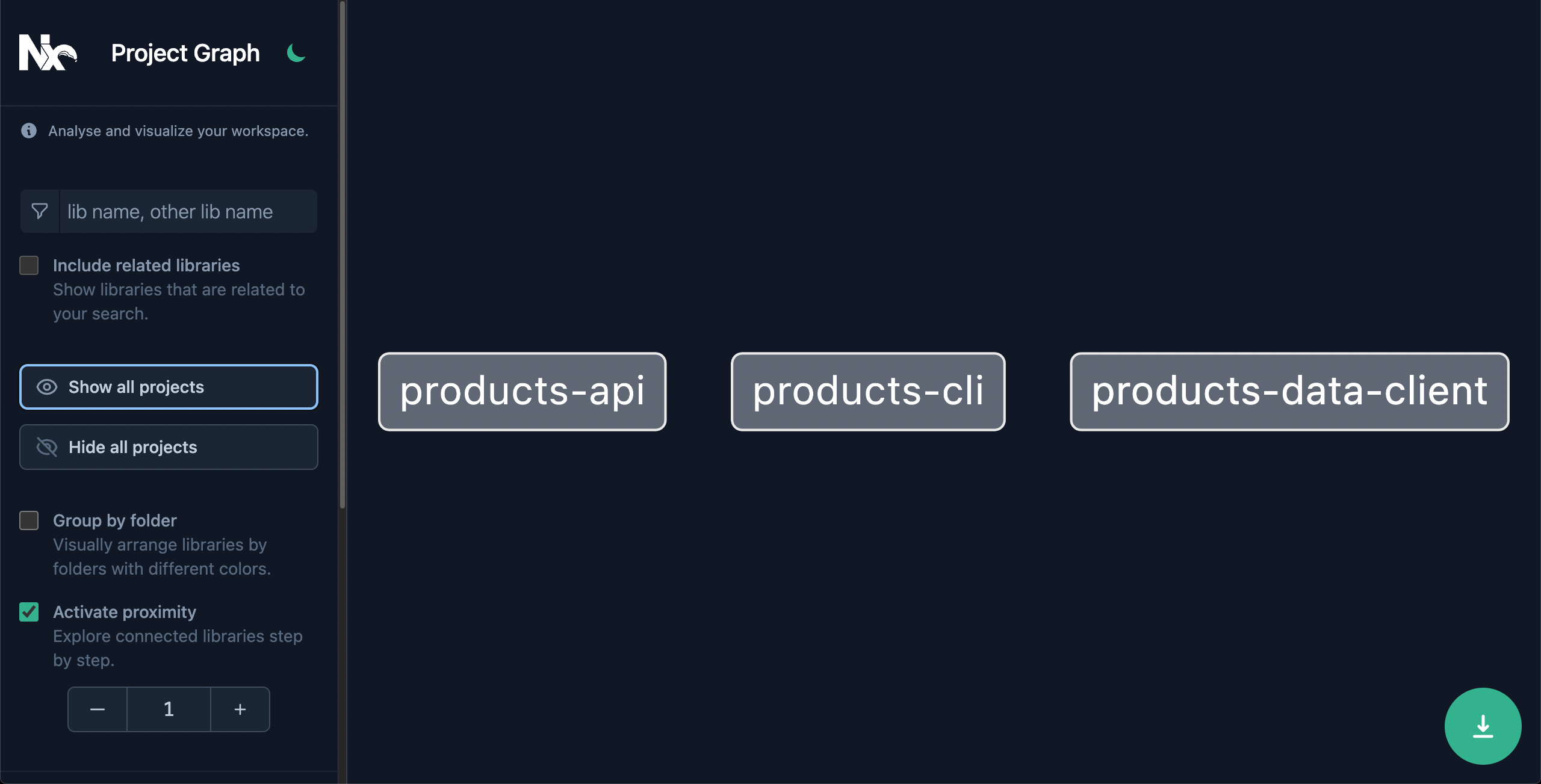 Initial Project Graph